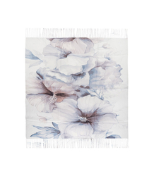 Dámský šátek s květinovým vzorem 100x100