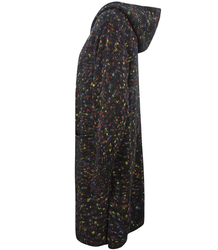 Dlouhý tlustý svetr CARDIGAN bufetový rukáv