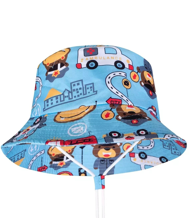 Dětský klobouk BUCKET HAT s potiskem