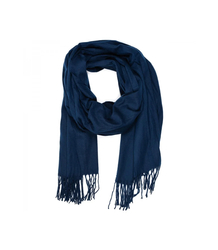 Měkká velká šála s třásněmi klasická