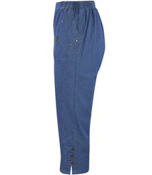 FISHER Tenké kalhoty JEANS nad kolena