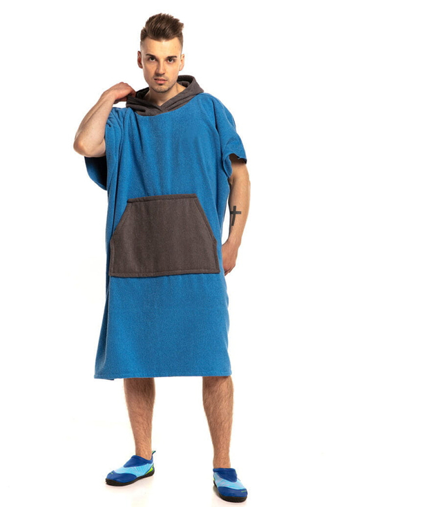 Bavlněné froté pareo Sauna s kapsou