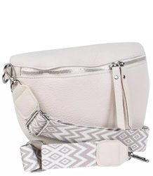 Módní velká bederní crossbody ledvinka