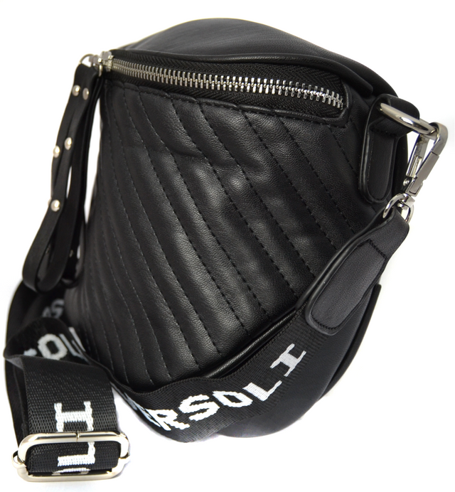 Velká crossbody kabelka ledvinka