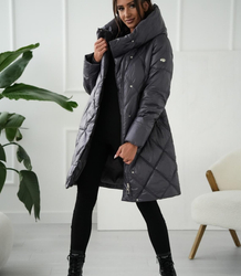 Teplý dámský zimní kabát Quilted Insulated MELANIA
