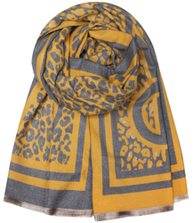 Elegantní šátek panther šál Teplý Dlouhý