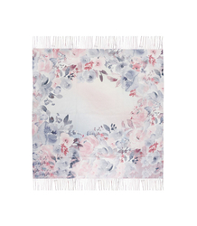 Dámský šátek s květinovým vzorem 100x100