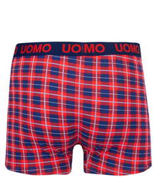 Pánské kostkované boxerky Plus Size