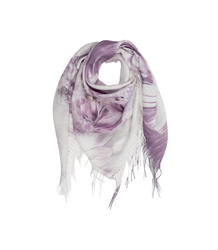 Dámský šátek s květinovým vzorem 100x100