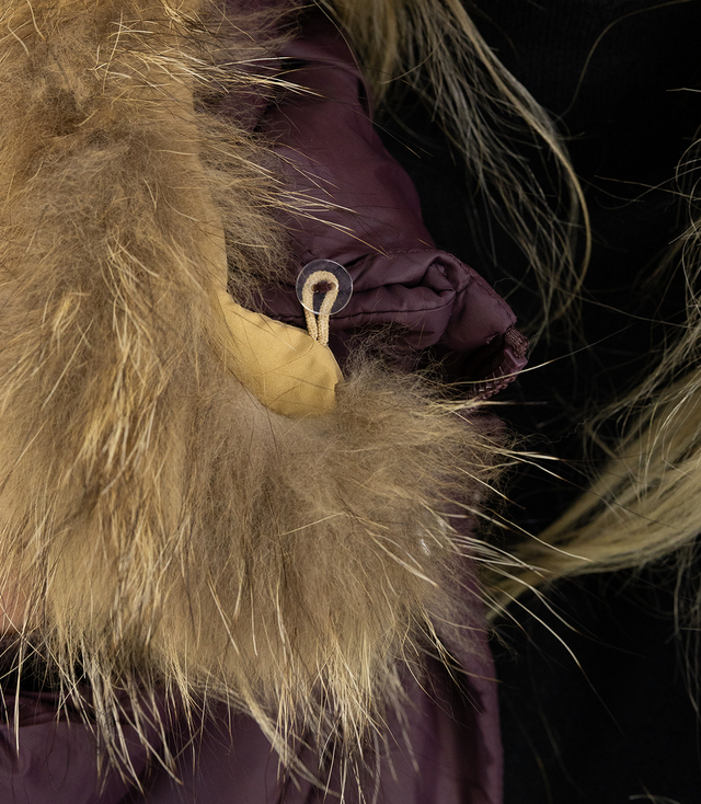 WINTER QUEEN teplá zimní bunda delší bomber bunda