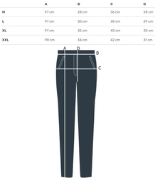 Žebrované tepláky s medvídkem MELA