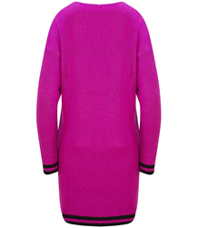 klasický měkký dlouhý svetr teplé