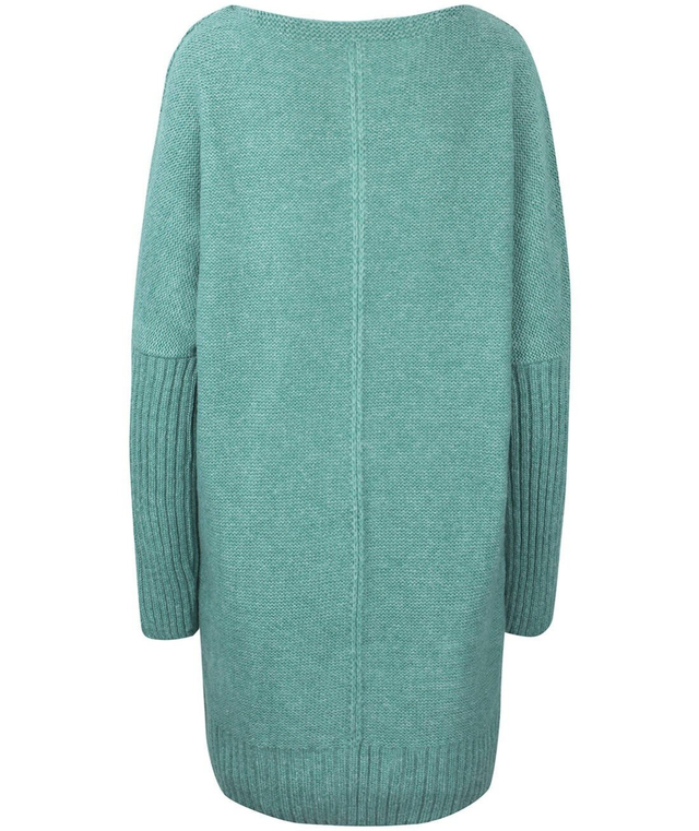 Dlouhý svetr Pletené tunikové šaty