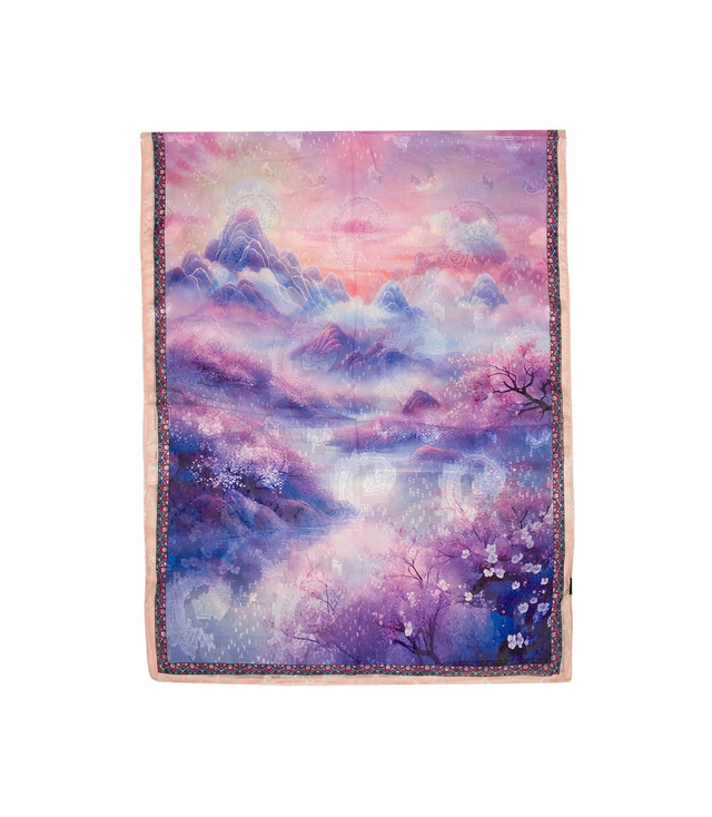 Dámský vzorovaný šátek 70x180