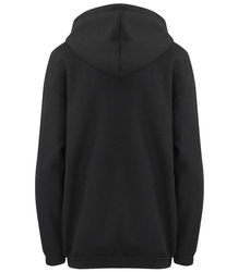 Silná mikina s kapucí OVERSIZE love HEART