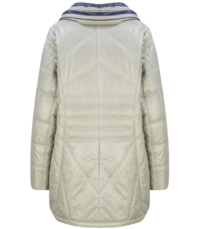 Prošívaný kabát COAT Dlouhá přechodová bunda