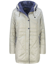 Prošívaný kabát COAT Dlouhá přechodová bunda