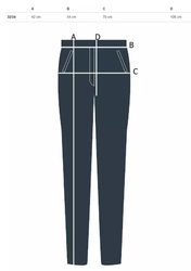 KLASICKÉ ROVNÉ DŽÍNY