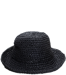 Pletený slaměný klobouk BUCKET HAT