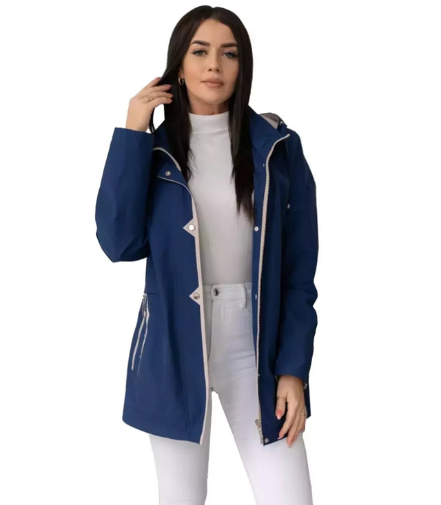 Dámská přechodná bunda s kapucí AGATA