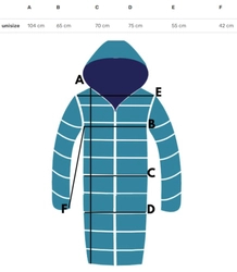 Pláštěnka parka kabát Módní voděodolná