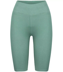 Krátké pruhované legíny plus size ELA