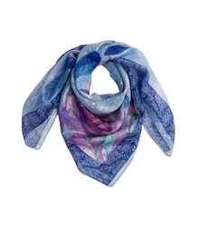 Elegantní dámská šála s šíleným vzorem 70x70