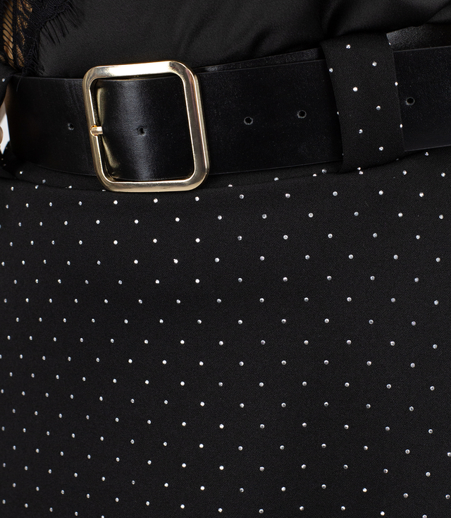 Stylová maxi sukně s flitry elegantní