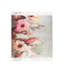 Dámský šátek s květinovým vzorem 100x100