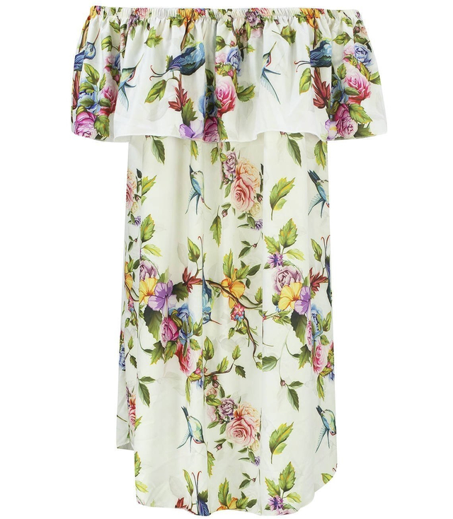 SEXI Šaty Tunika HISPANKA s volánem