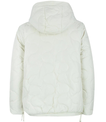 Krátká prošívaná přechodná bunda se stojáčkem