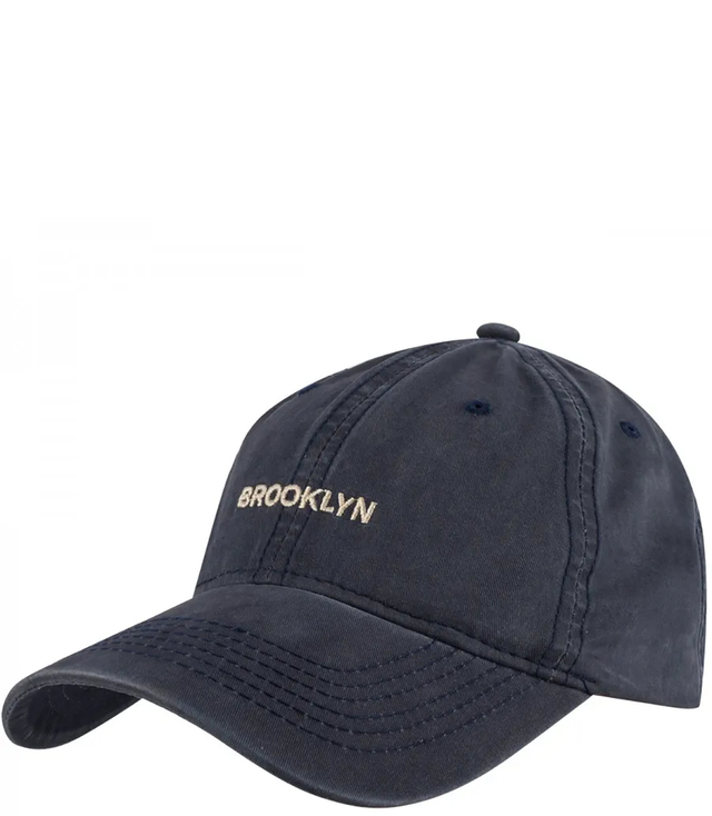 Unisex nastavitelná bavlněná baseballová čepice s výšivkou BROOKLYN