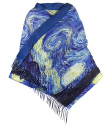 Silný originální dlouhý módní šátek OBRÁZKY