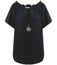 Elegantní přívěsek na halenku CROSSED TUNE