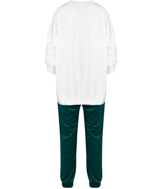 Dámská velurová tepláková souprava Warm M MIA print