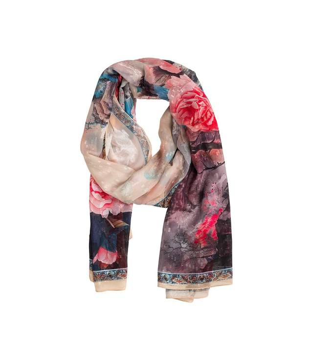 Dámský vzorovaný šátek 70x180