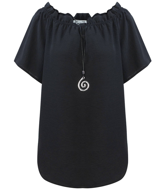 Elegantní přívěsek na halenku CROSSED TUNE