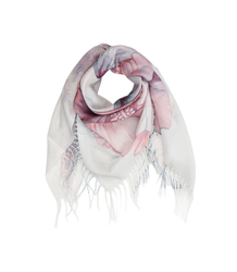 Dámský šátek s květinovým vzorem 100x100