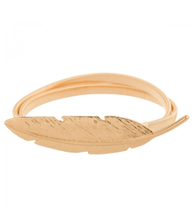 Dámský pásek s ozdobnou sponou k šatům