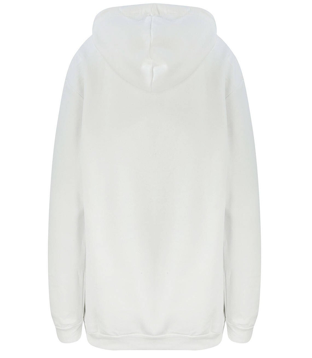 Silná mikina s kapucí OVERSIZE love HEART