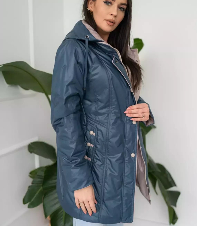 Dámská přechodná elegantní stylová bunda ULA