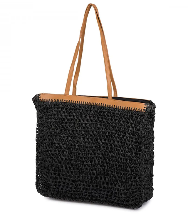 Kostkovaná nákupní taška PARIS MILANO