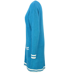 klasický měkký dlouhý svetr teplé