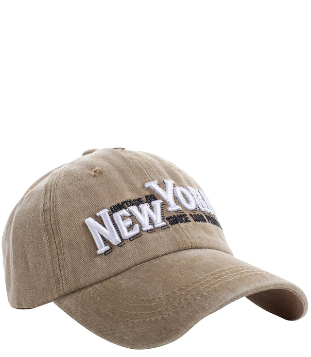 New York Vintage pánská vyšívaná baseballová čepice