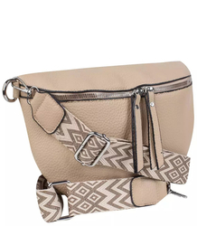 Módní velká bederní crossbody ledvinka