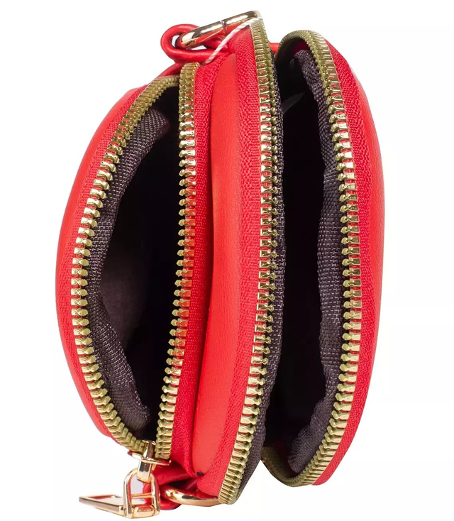 Malá mini taška se 2 přihrádkami na zip