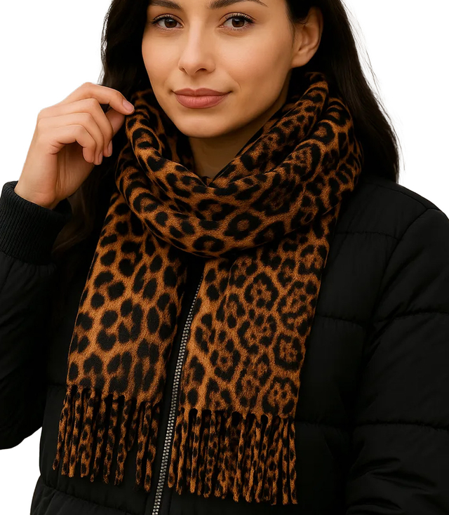 Elegantní šátek se střapci