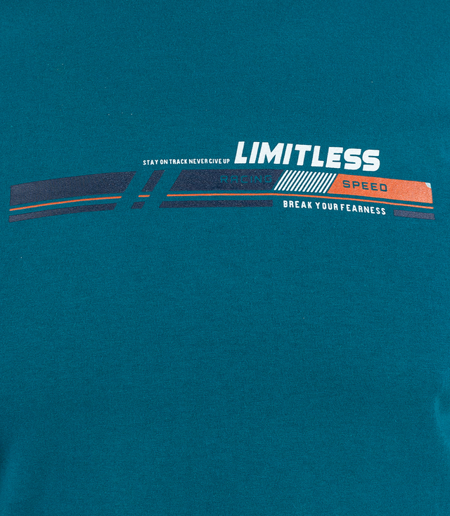 Pánské tričko s krátkým rukávem a sportovním potiskem