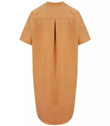 Jednoduché košilové šaty elegantní pro příležitosti