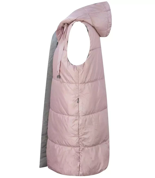 Dámská dlouhá oboustranná vesta